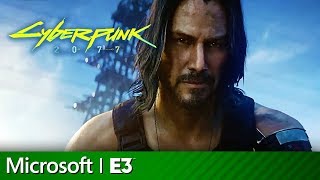Cyberpunk 2077 Full Presentation with Keanu Reeves | Microsoft Xbox E3 2019 Cyberpunk 2077 Full Presentation with Keanu Reeves | Microsoft Xbox E3 2019