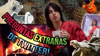 COCODRILOS, HUEVOS Y ASMR HORRIBLE! | Preguntas EXTRAÑAS de TWITTER / X!