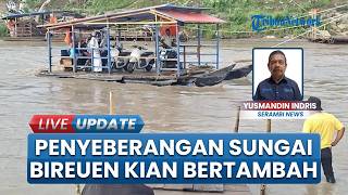 Pasca-bencana Banjir, Penyeberangan Lewat Sungai di Bireuen Kini Bertambah Satu Lagi