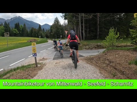 Mittenwald, Seefeld und Scharnitz zurück. EMTB TOUR