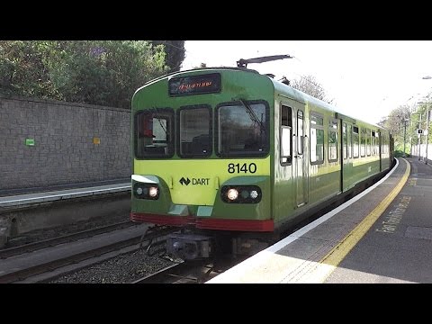 IE 8100 Class Dart Train number 8140 - Sandycove & Glasthule