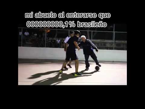 mi abuelo al enterarse que es 000000000,1% Brasileño #humor