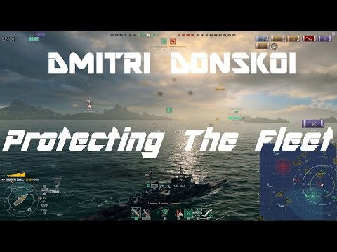 Protecting The Fleet - Dmitri Donskoi Commentary [150k damage]