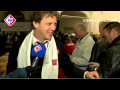 Leidens Ontzet - Jochem Myjer deelt haring en wittebrood uit