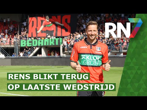 Het zit erop: Rens van Eijden heeft zijn laatste wedstrijd gespeeld