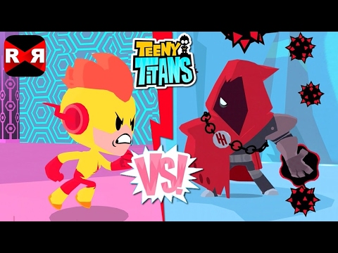 Teeny Titans - One Kid Flash VS The Hooded Hood - Gameplay Video