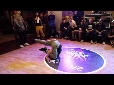 pro 1x1 bboy Адепт vs Nani - брейкданс батл WINTER WARS 2020