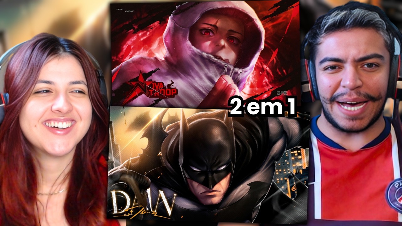 2 EM 1 Inquebrável | Novatroop | Itadori Yuji e Dan - SEQUÊNCIA DO BATMAN (The Batman) | REACT