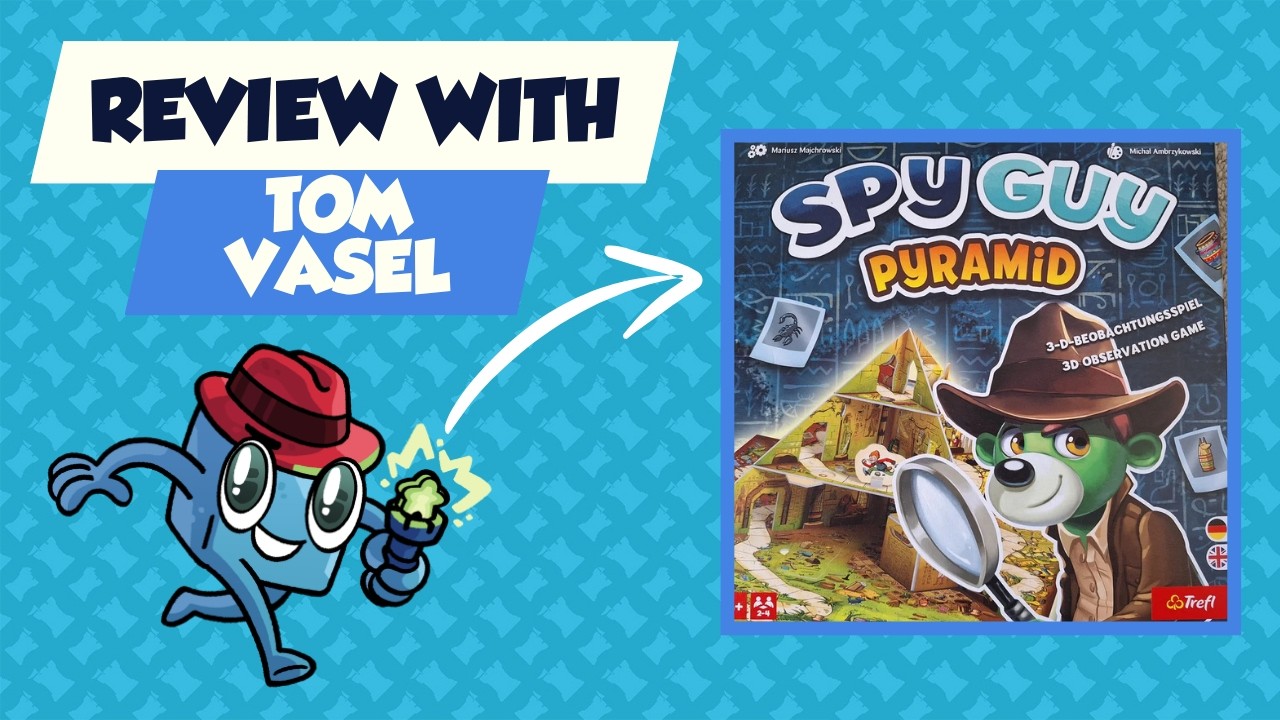 Spy Guy Pyramid Review: Quick Take with Tom Vasel
