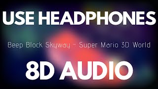 Cover art for Beep Block Skyway \\ Super Mario 3D World \\ (8D AUDIO)