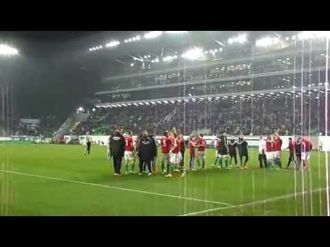 Magyarország - Finnország 1-0 Meccsvégi ünneplés, 2014 🇭🇺👏👏