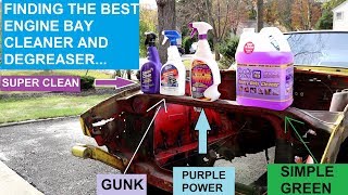 Gunk vs Purple Power vs Super Clean vs Simple Green | What i