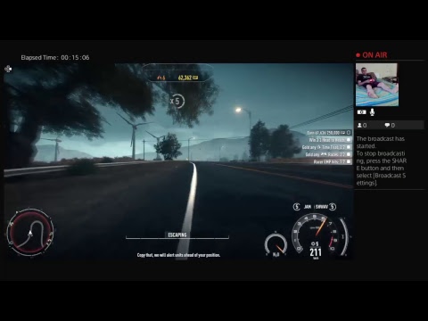 Shim plays need for Speed rivals on PS4