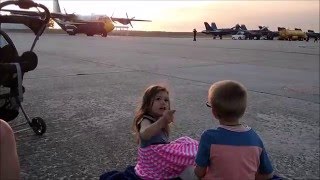 Beachin' and Blue Angel Homecoming- Zachsgrl04 Vlog April 17, 2016