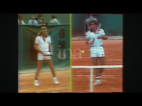 🇸🇪Borg vs 🇺🇲Solomon (French Open 1980) semifinal