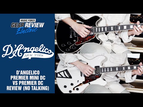 D'Angelico Premier Mini DC VS Premier DC Review (No Talking)