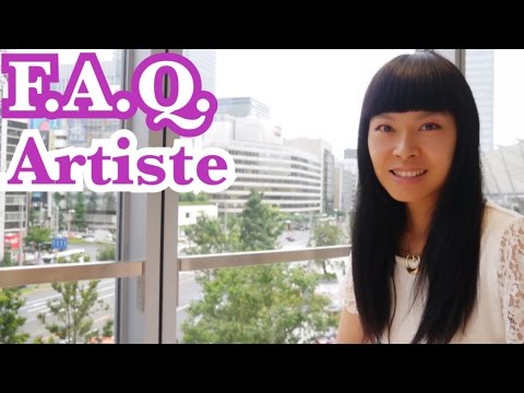 [FAQ Artiste] manga, études, matériel [Je réponds à vos questions] Video