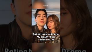 Rating Nasional #drama #mybiasmyboss #kanghoon #kimhyejun #chawoomin #kdrama #korean #drama #korea
