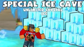 How To Sell Two Ice Cubes At Once Tutorial Snow Shoveling - smiley roblox snow shoveling simulator special ice cave
