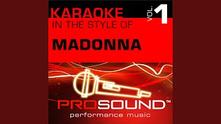 I&#39;ll Remember (Karaoke Instrumental Track) (In the style of Madonna)