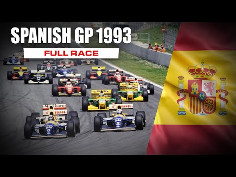 F1 1993 Spanish GP - FULL RACE