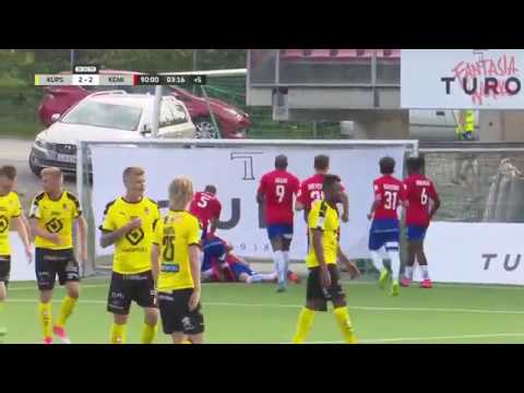Ottelukooste: KuPS - PS Kemi 2-3