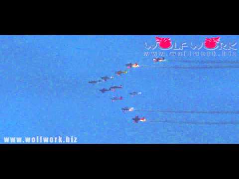 Team AeroDynamix air show at Sun 'n Fun 2014