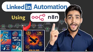 Image generation using n8n for Linkedin POST | n8n tutorial