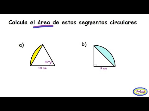 Area of ​​a circular segment