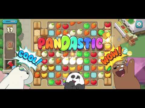 We Bare Bears Match3 Repairs Level 1117 - No Boosters