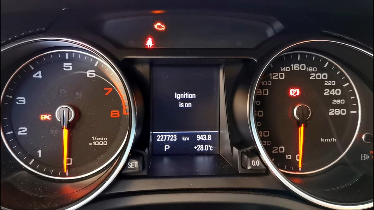 Audi A4 B8 - How to stop the Ignition is on buzzing alarm