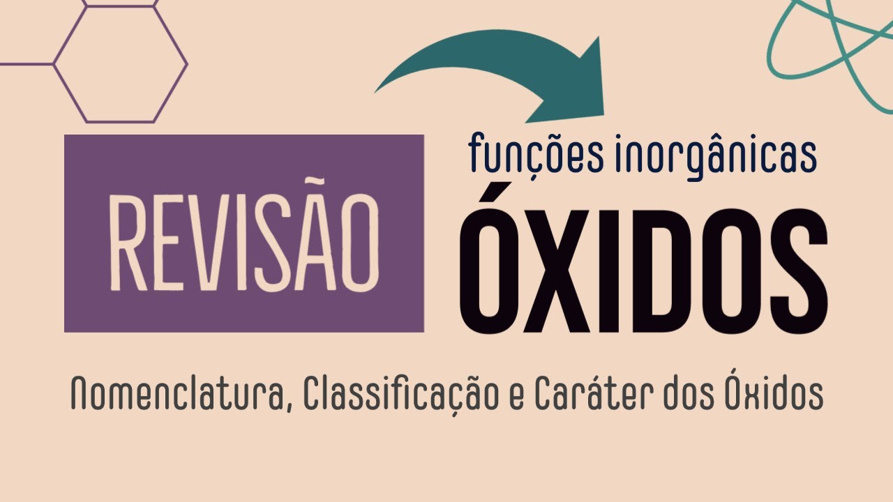 ÓXIDOS - REVISÃO | QUÍMICA INORGÂNICA