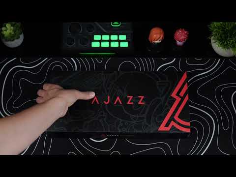 Клавіатура бездротова Ajazz AF82 Blue/White (AF82-BW)