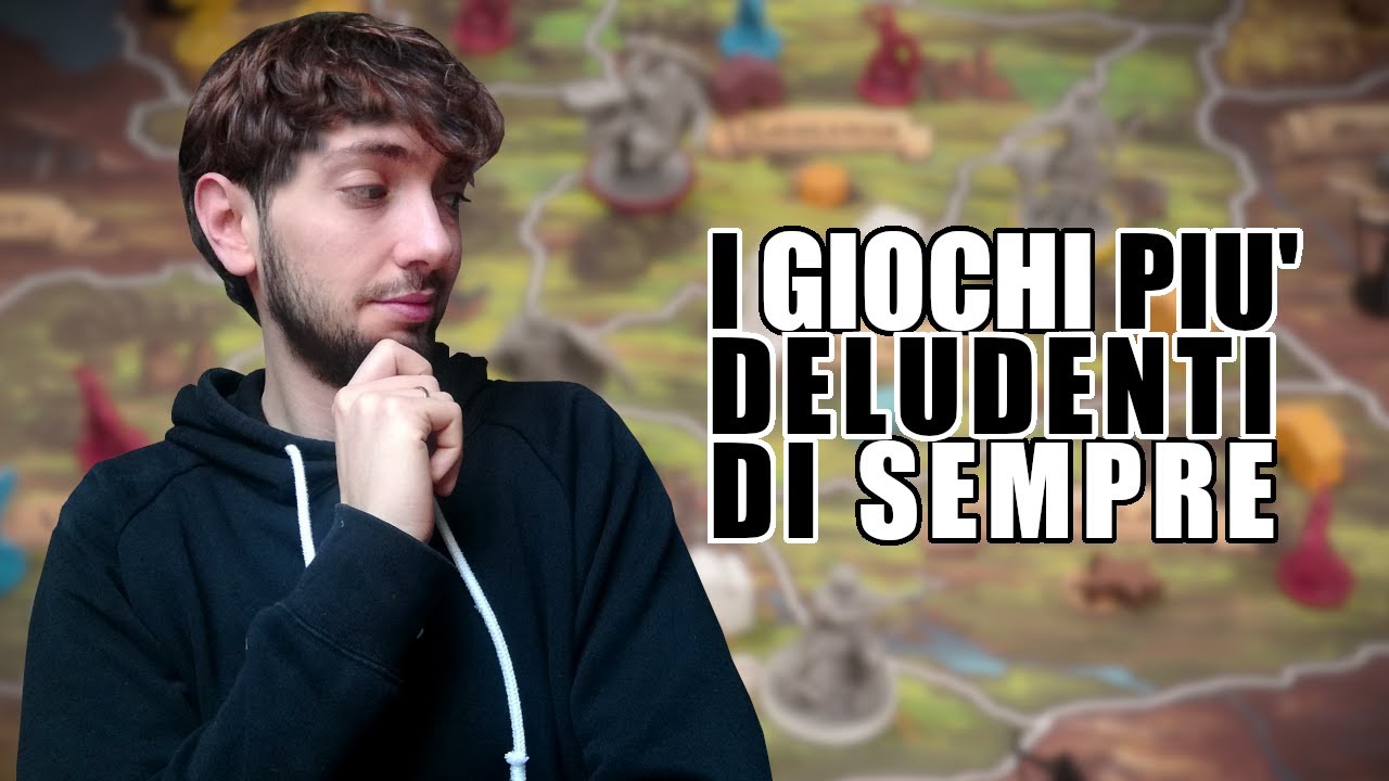 I GIOCHI DA TAVOLO che mi hanno più DELUSO di sempre | Top 10