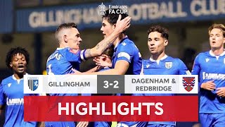 The Gills Steal Third Round Spot | Gillingham 3-2 Dagenham & Redbridge | Emirates FA Cup 2022-23