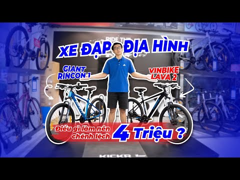 MTB GIANT RINCON 1 cao hơn VINBIKE LAVA 2 gần 4 củ?| Xedap.vn