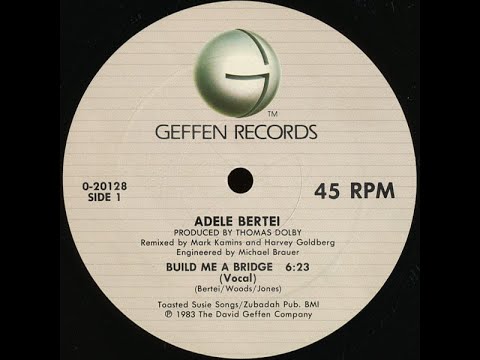 Adele Bertei - Build Me A Bridge 1983 HQ
