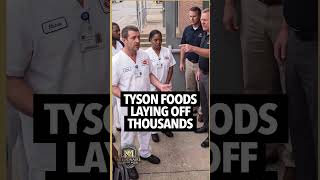 Tyson foods processing plants lay off thousands of workers in small towns, people have no options