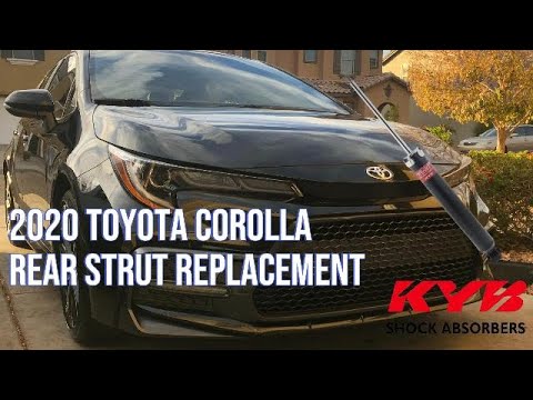 2020 Toyota Corolla Rear Strut / Shock Replacement