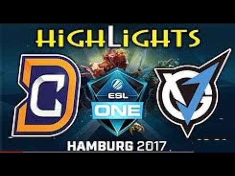 DC vs Team VGJ Storm ESL One Hamburg 2017 Highlights Dota 2