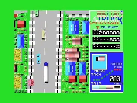 American Truck (1985, MSX, Telenet Japan)