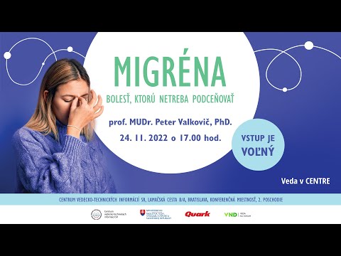Migréna – bolesť, ktorú netreba podceňovať (Peter Valkovič)