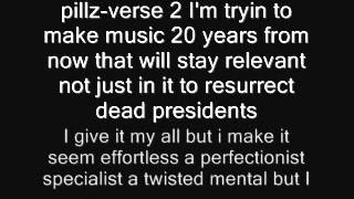 -Pillz- Live forever feat Al-ly W/lyrics