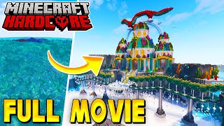 I Built A Coral Dragon in my Hardcore Minecraft Forever World