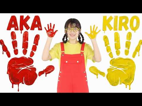 AKA KIRO FULL SONG | VIRAL TREND! Color Mixing | AKA! KIRO! ! SHIRO! AO!🎨