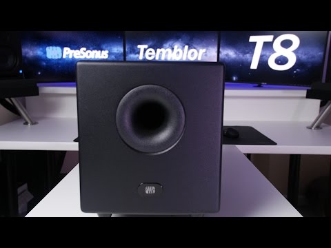 Обзор сабвуфера Presonus Temblor T8