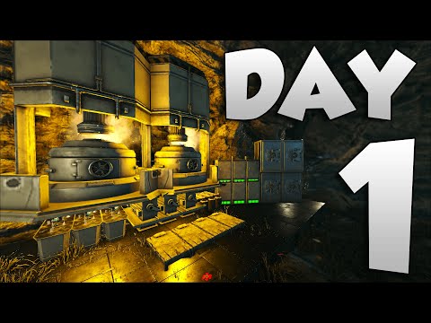 Claiming Center Pearl Cave DAY 1 - ARK