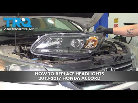How to Replace Headlights 2013-2017 Honda Accord