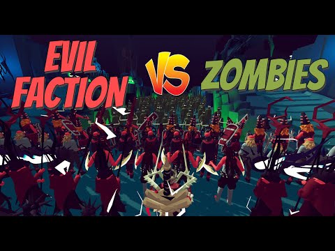 TABS - EVIL VS ZOMBIES: ALL FACTION ZOMBIE INVASION