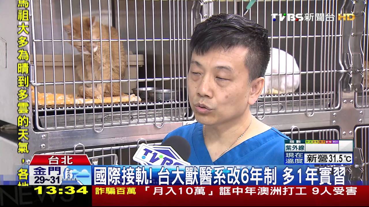 國際接軌！台大獸醫系改6年制　多1年實習